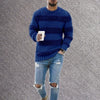 Männerstrickpulli für lässige anlässe - moderner langarm-jumper für den alltag
