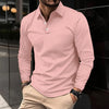 Langärmliges poloshirt - klassisch, lässige männermode