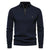 Ashton - männer’s ribbel zip-pullover für modische gemütlichkeit