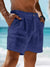 Herren leinen shorts – premium, leichte sommerbekleidung mit atmungsaktivem stoff für lässige ausflüge