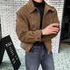 Leichtgewichtige herren zip-jacke - eleganter büro-look für vielfältige abendgarderobe