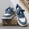 Männersneaker im lässigen denim-stil in grau - trendige freizeit-schuhe für vielseitige outfits