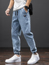 Herren denim jogginghosen - modisch und lässig für jeden tag