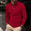 Langärmliges poloshirt - klassisch, lässige männermode