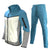 2-teilige herren trainingsanzug kombination - luftiges fitness outfit