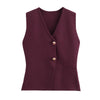 2-teiliges button-up bodywarmer-set - raffinierte ärmellose herrenoberbekleidung