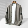 Männers strickjacke - elegantes und vielseitiges layering-teil