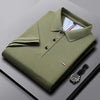 Zeitloses polo-shirt - männer polo mit knopfdetail