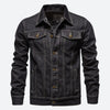 Männer denimjacke - langlebiger moderner schnitt für freizeit oder bürokleidung - zeitloser stil für jeden anlass