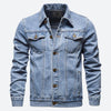 Männer denimjacke - langlebiger moderner schnitt für freizeit oder bürokleidung - zeitloser stil für jeden anlass