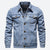 Männer denimjacke - langlebiger moderner schnitt für freizeit oder bürokleidung - zeitloser stil für jeden anlass