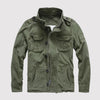 Männers arbeitsjacke im militärstil - robuste jacke für den alltag