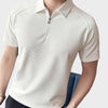 Männers zip-nacken polo-shirt - vielseitige freizeitmode für jeden tag