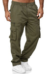 Männer cargo-hosen – funktionale freizeit-trousers mit robuster multi-taschen-design für den alltag