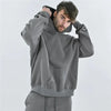 Männer hoodie im modernen stil - lässiger baumwoll-mix pullover für alle jahreszeiten
