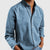 Zeitloses button-up hemd - vielseitige freizeitmode für männer