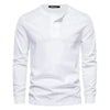 Henley shirt - klassisches baumwolloberteil für männer