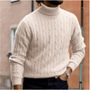 Kabelstrick rollkragenpullover - hochwertige herrenstrickmode
