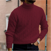 Kabelstrick rollkragenpullover - hochwertige herrenstrickmode
