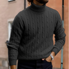Kabelstrick rollkragenpullover - hochwertige herrenstrickmode
