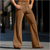 Flared corduroy hosen - trendige herrenhosen mit weitem bein