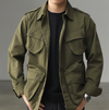 Männer militärstil jacke - robuste utility jacke für entspannte anlässe