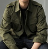 Männer militärstil jacke - robuste utility jacke für entspannte anlässe