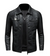 Calvin vintage lederjacke – bequemi passform und eifachi pflege