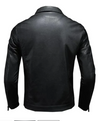 Calvin vintage lederjacke – bequemi passform und eifachi pflege