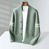 Männers strickjacke - elegantes und vielseitiges layering-teil