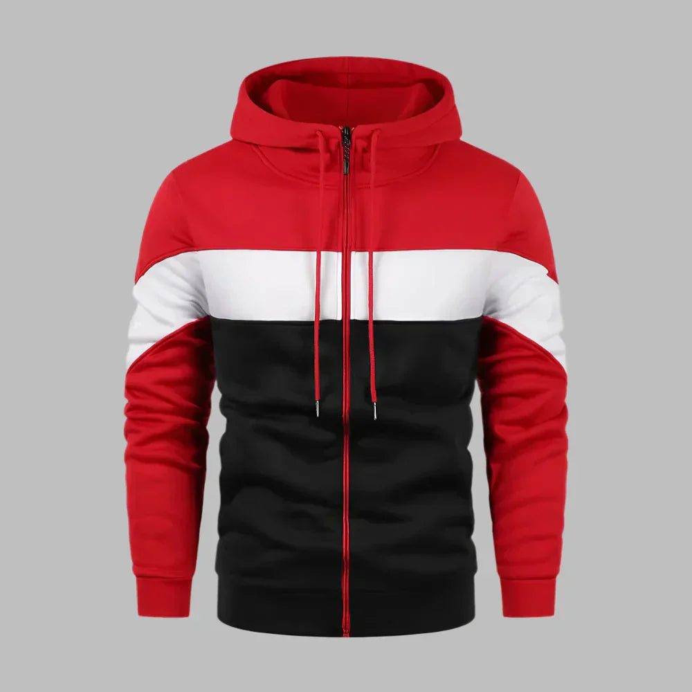 Männer Zip-Hoodie - Vielseitiger Hoodie für Alltag & Freizeit