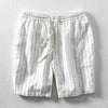 Männer leinen shorts – leichte und atmungsaktive hosen für entspannte sommertage