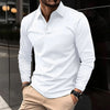 Langärmliges poloshirt - klassisch, lässige männermode