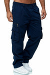 Männer cargo-hosen – funktionale freizeit-trousers mit robuster multi-taschen-design für den alltag