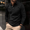 Langärmliges poloshirt - klassisch, lässige männermode