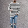 Männerstrickpulli für lässige anlässe - moderner langarm-jumper für den alltag
