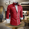 Herren baumwollhemd - stilvolles business-outfit