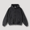Oversized zip-up hoodie - trendy herrenmode für jede gelegenheit