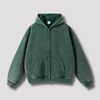Oversized zip-up hoodie - trendy herrenmode für jede gelegenheit