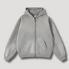 Oversized zip-up hoodie - trendy herrenmode für jede gelegenheit