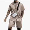 Männersommer outfits - lässig kurzarmshirt und shorts