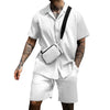 Männersommer outfits - lässig kurzarmshirt und shorts