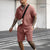 Männersommer outfits - lässig kurzarmshirt und shorts