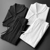 2-teilige hemd und hose ensemble - stilvolles herren freizeitoutfit