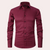 Stretch-hemd – slim-fit herren-langarm-knopfleistenhemd mit weichem stoff