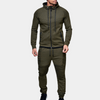 Männer trainingsanzug mit hoodie - elegant und vielseitig für den alltag