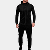 Männer trainingsanzug mit hoodie - elegant und vielseitig für den alltag