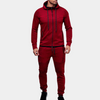 Männer trainingsanzug mit hoodie - elegant und vielseitig für den alltag