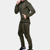 Männer trainingsanzug mit hoodie - elegant und vielseitig für den alltag
