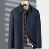 Männlicher slim-fit blazer - vielseitige übergangsjacke für büro und freizeit